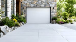 concrete driveway